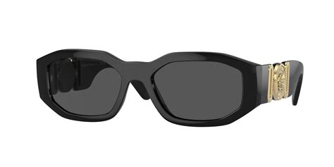 versace versace ve4361-gb1 87 black|unisex sunglasses ve4361 biggie.